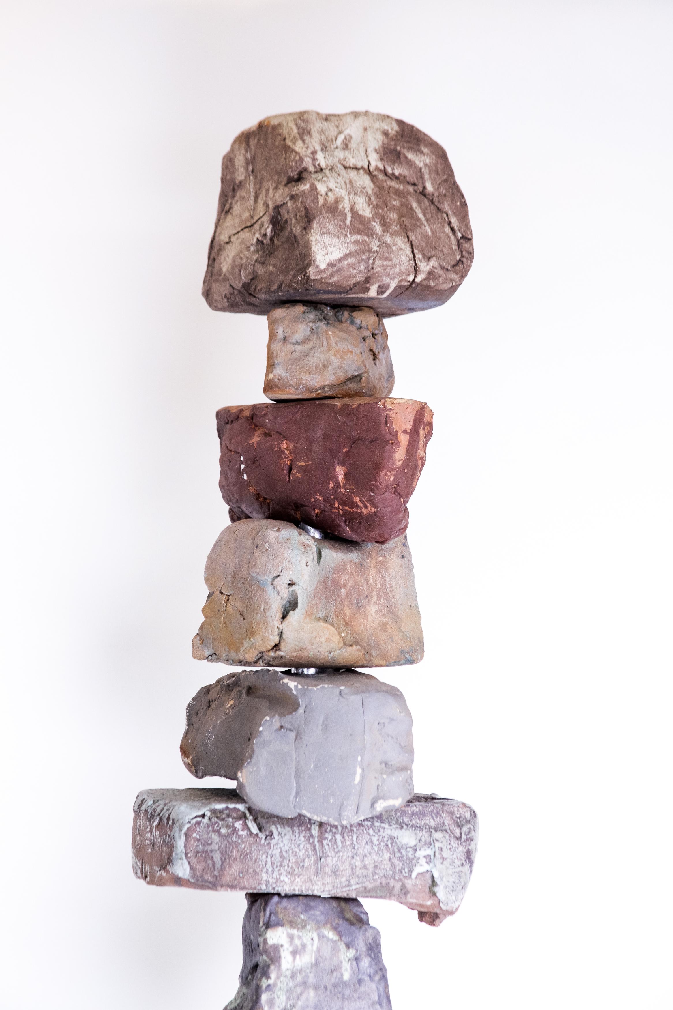 American Stan Bitters Totem Sculpture For Sale