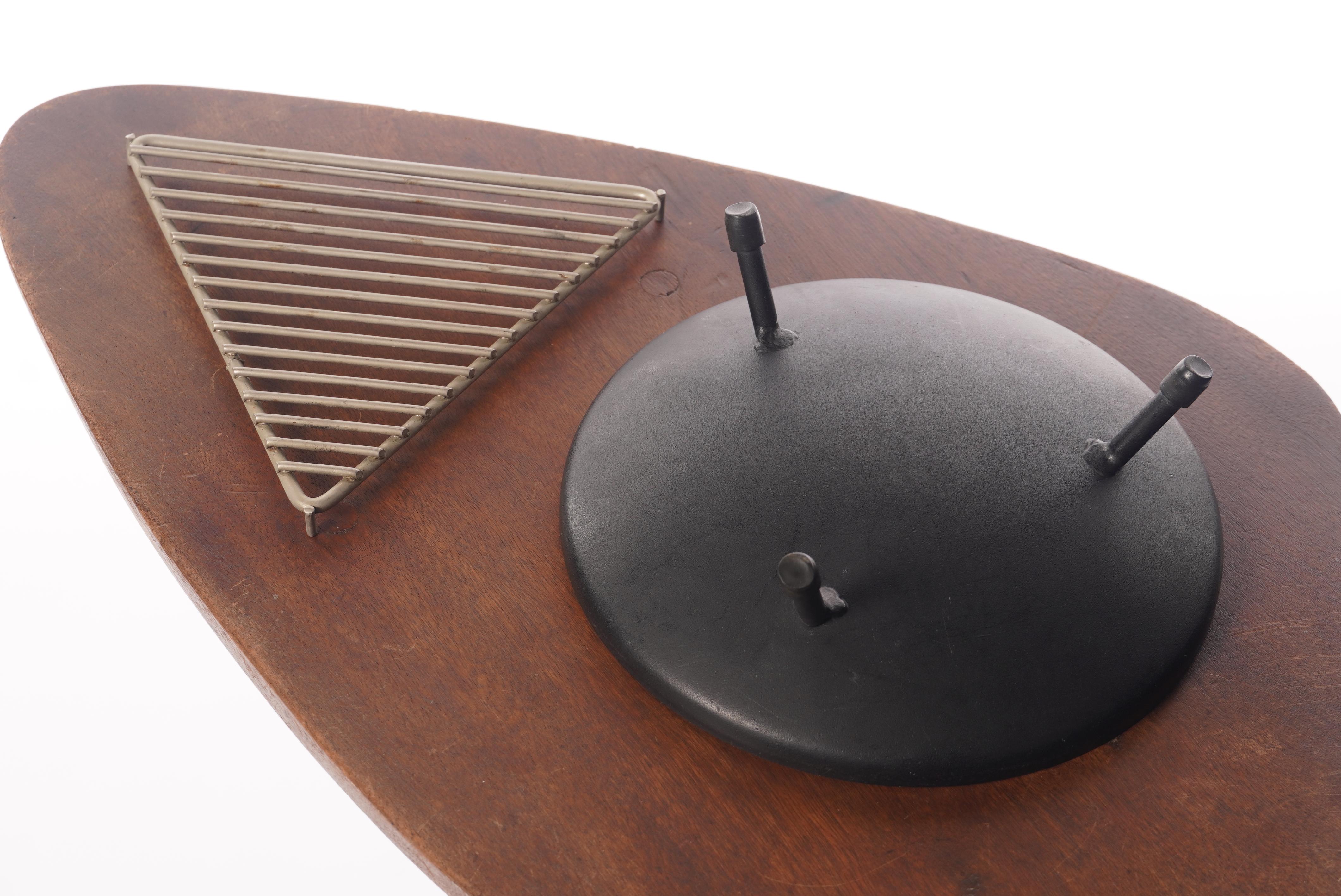 Hand-Crafted Stan Hawk Ashtray for Hawk House