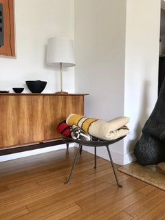 Stan Hawk Iron Fire Pit or Catch-All, 1950's