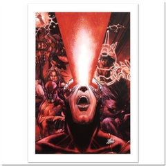 Stan Lee, tela in edizione limitata Marvel Comics 4/99 "Astonishing X-Men #3"