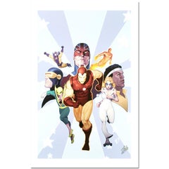 Stan Lee Firmato, Marvel Comics "Iron Age: Omega #1"