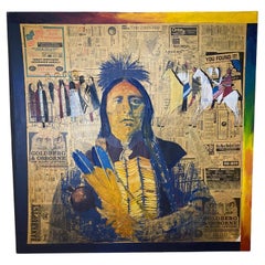 Stan Natchez (Shoshone/Paiute, n. 1954) Navajo contra una guía telefónica
