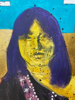 Stan Natchez (Shoshone/Paiute, nato nel 1954) Ragazza navajo con l'oro