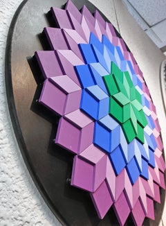 KELEIDOSCOPE (DIMENSIONAL PIECES OF WOOD WITH MAGNETS)