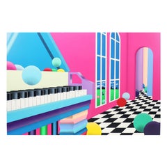 Stan Solomon "Grand Ballroom", 1991 Serigraph