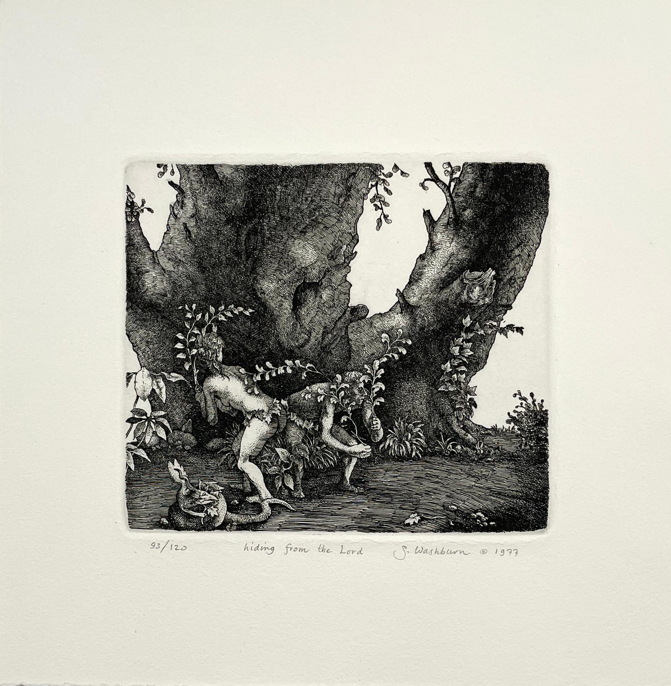 Esconderse del Señor - Print de Stan Washburn