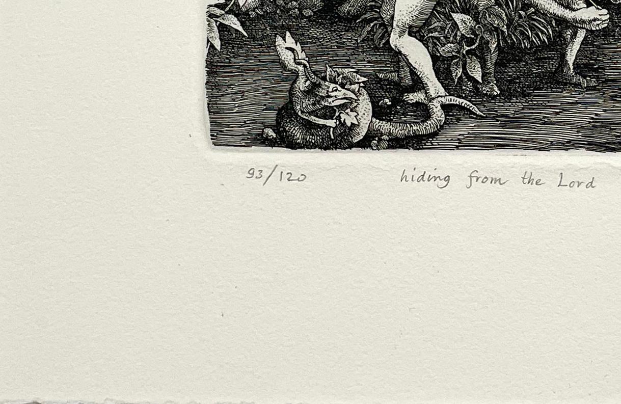 Esconderse del Señor - Print Contemporáneo de Stan Washburn