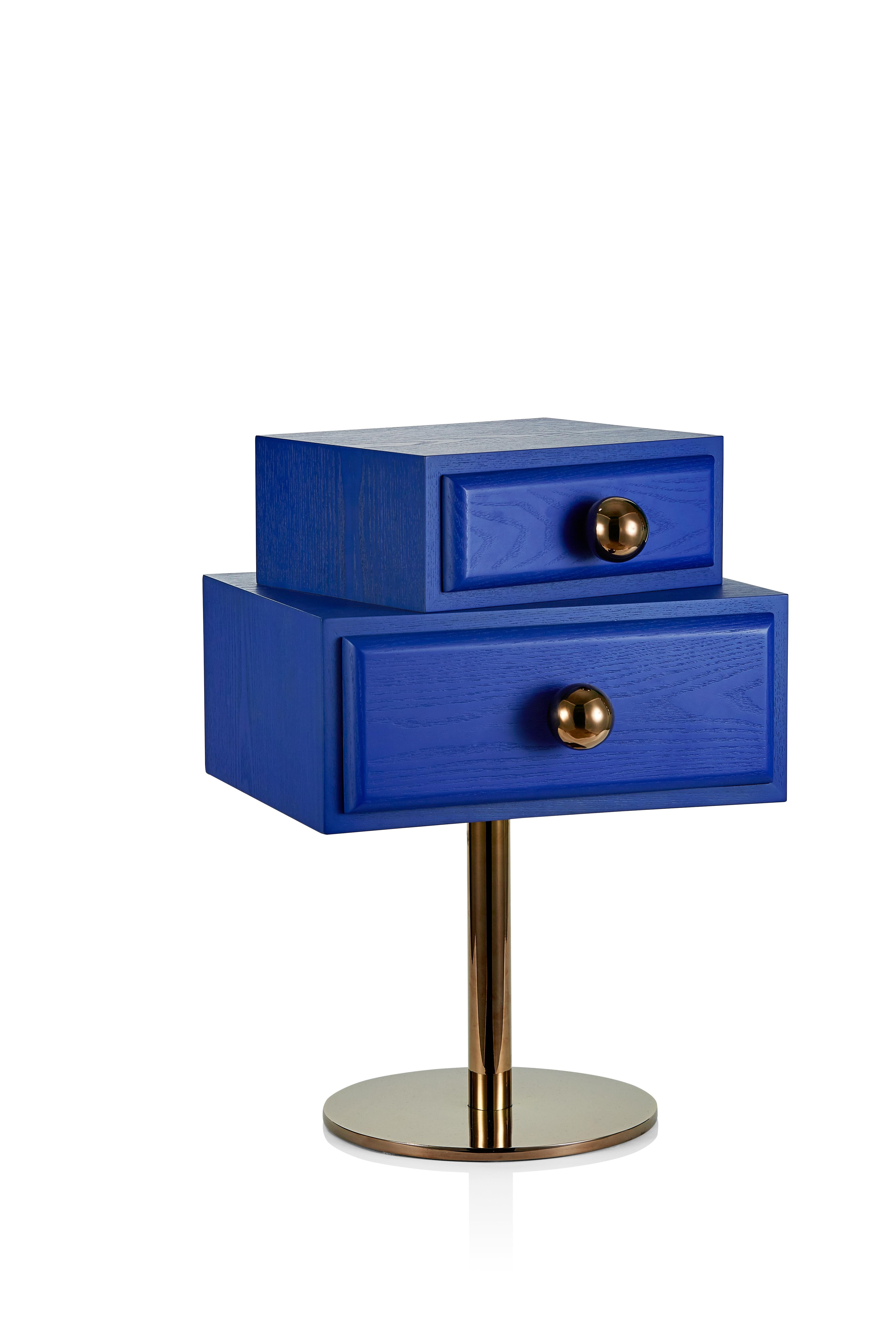 Modern Stand by Me Side Table by Thomas Dariel For Sale