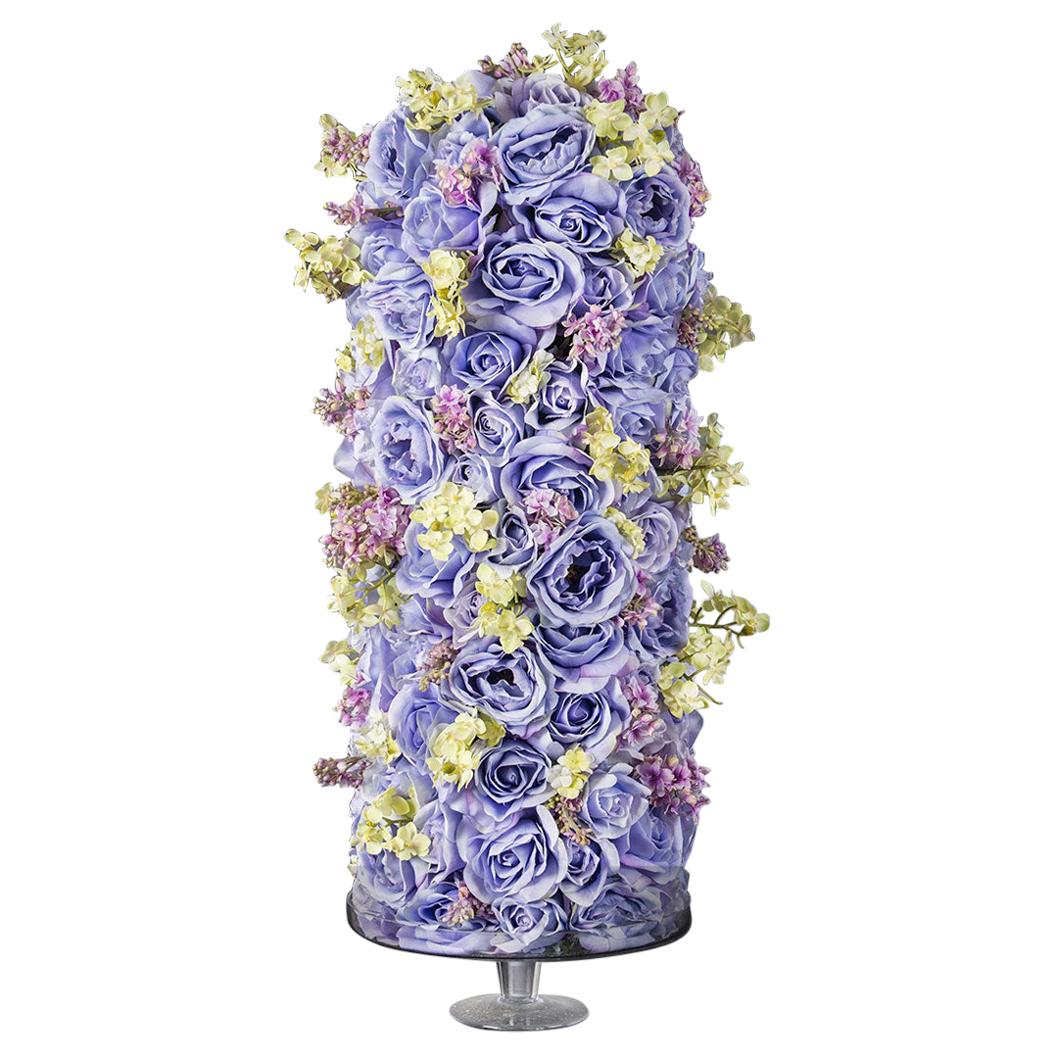 Stand Cylinder Roses Set Arrangement, Flowers, Italy