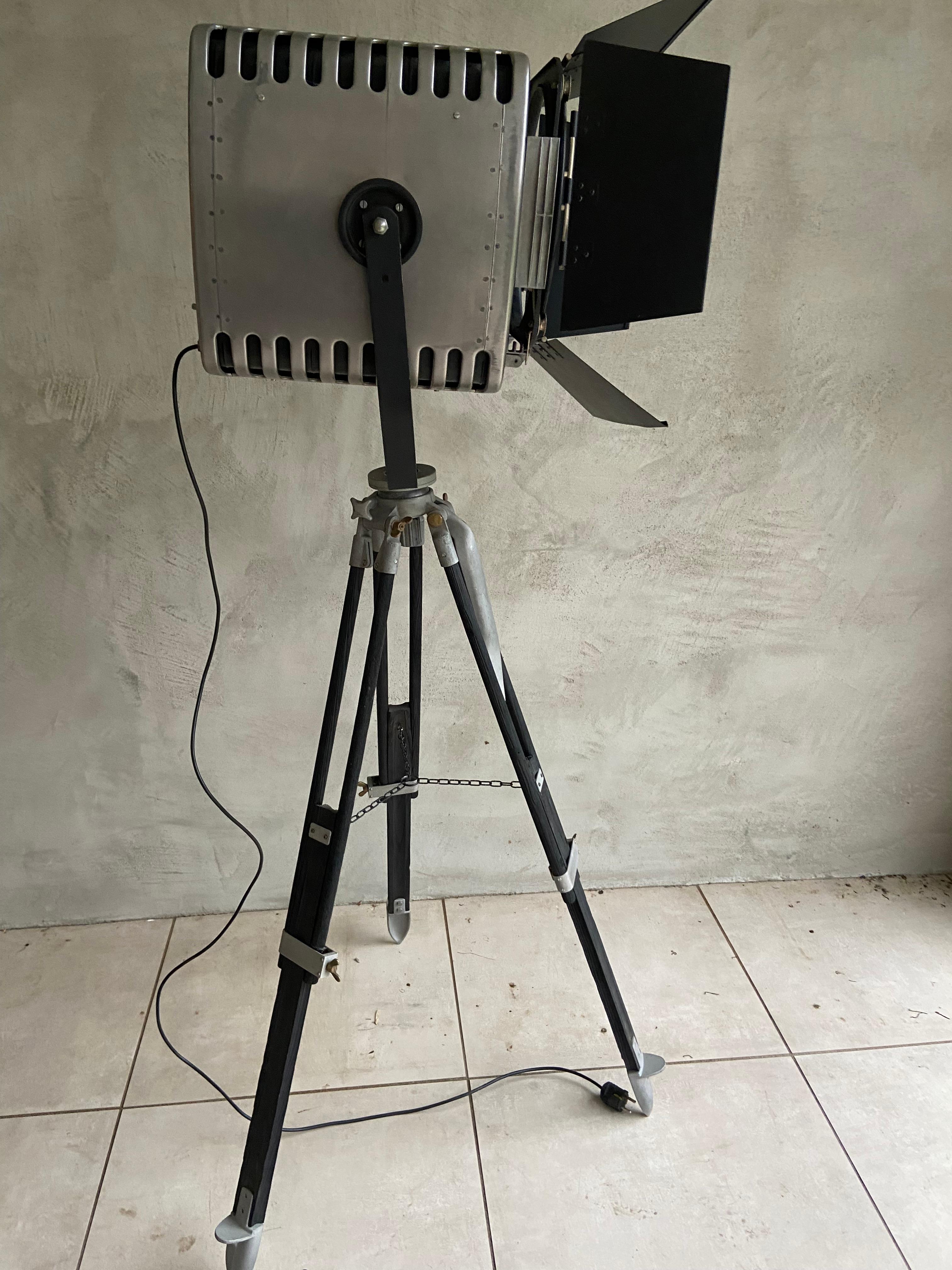 An Strand Electric Patt 243 was a theater spot used in the 1960's till 1978. The spot was originally designed by Morgan McLeod and with it's design it was a state of the art spotlight for theaters all around the world.
The spot originally hanged at