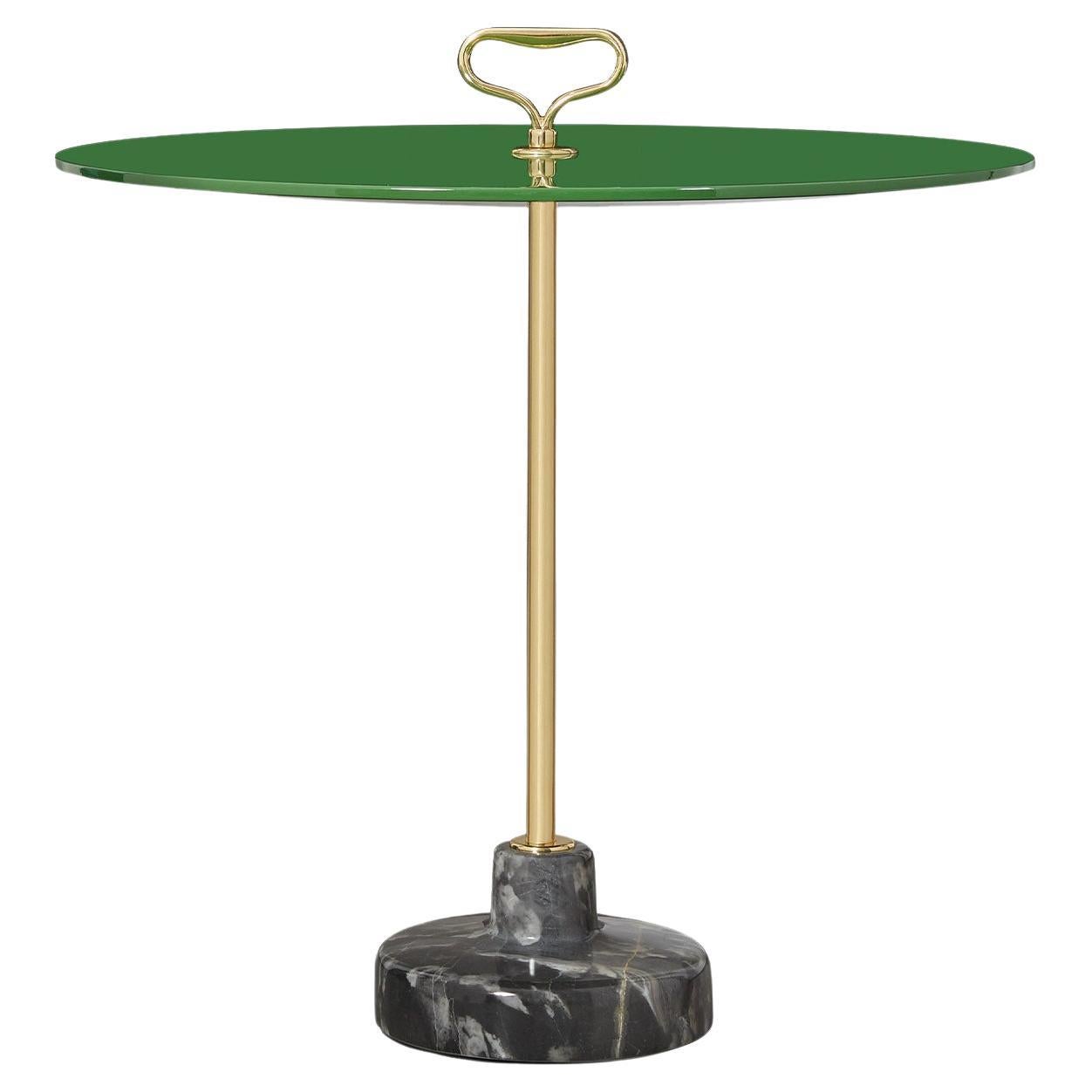 Stand Green Side Table By Ignazio Gardella For Sale