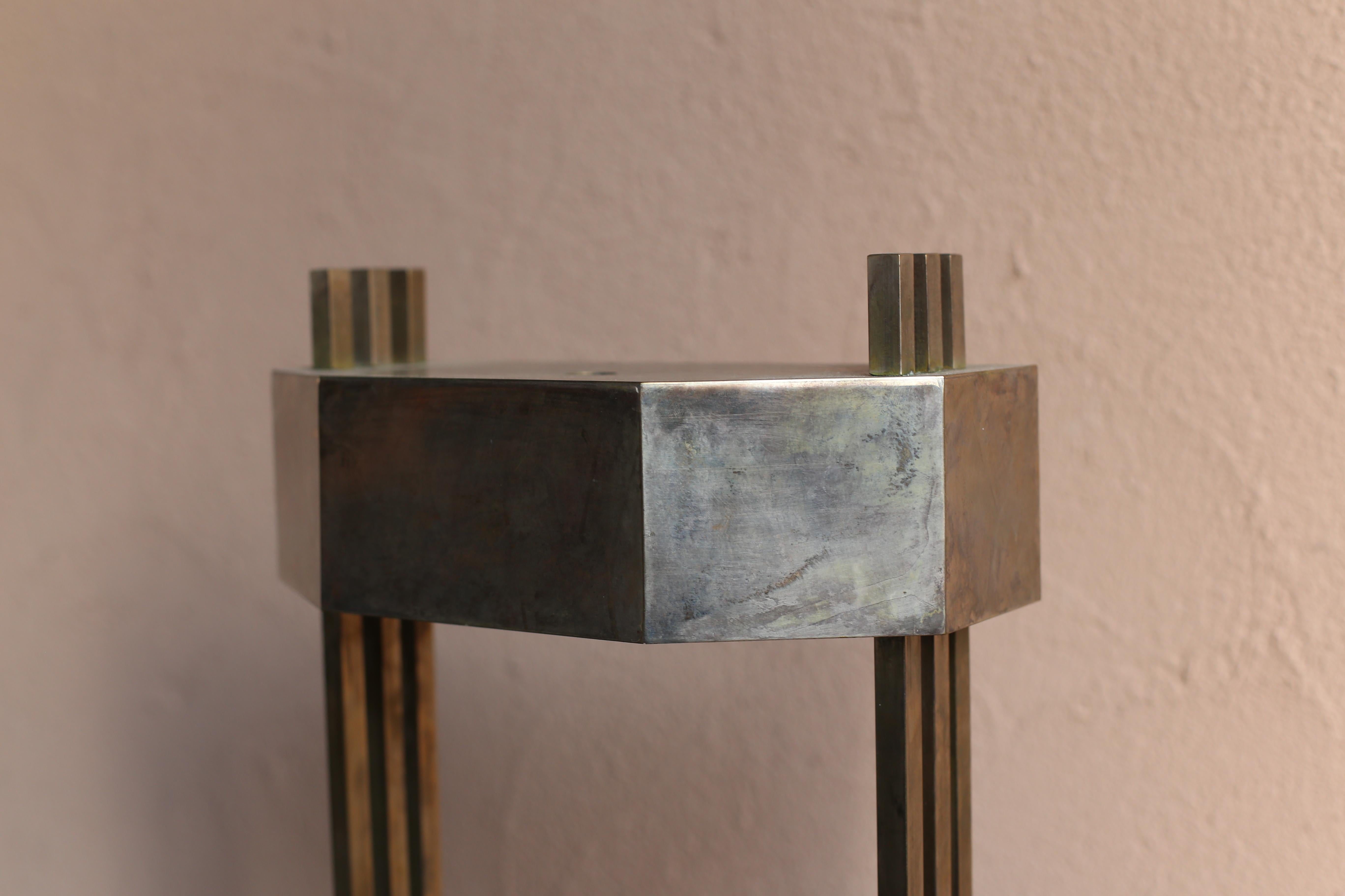 Metalwork Stand Lamp by Marcel Breuer