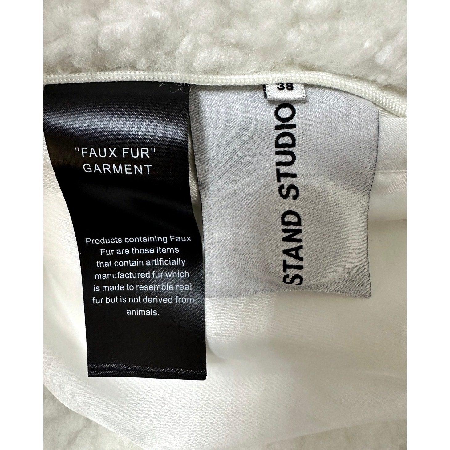 Donna Studio A Teddy - Cappotto in pelliccia sintetica - Taglia 38 in vendita