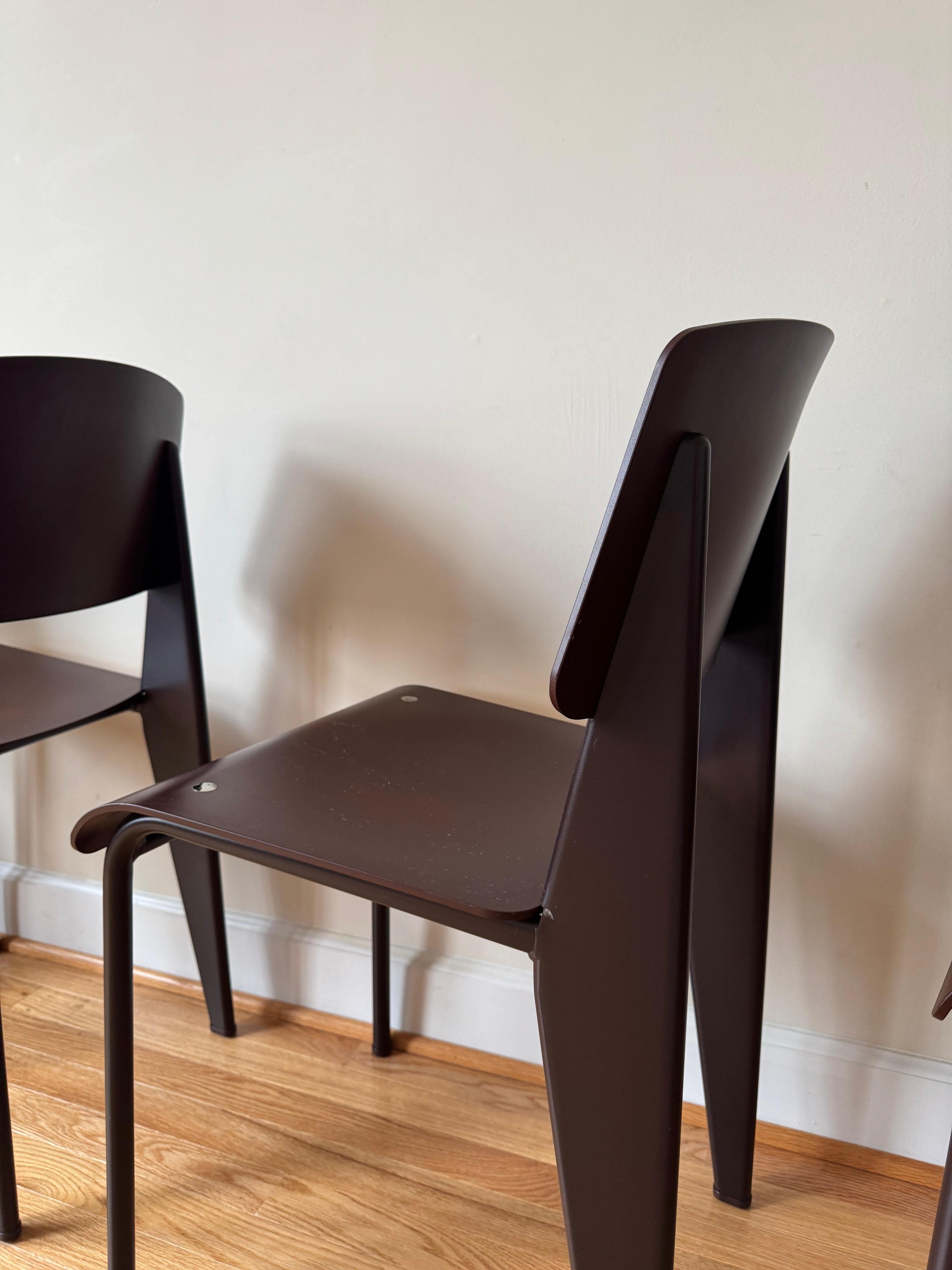 Standstuhl SP von Jean Prouve für Vitra im Zustand „Hervorragend“ im Angebot in Centreville, VA