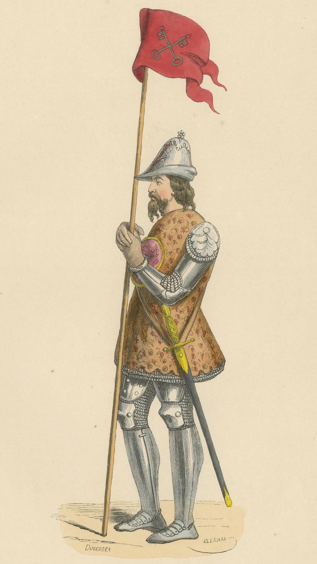 This is an illustration of a soldier from Venice, known as a 