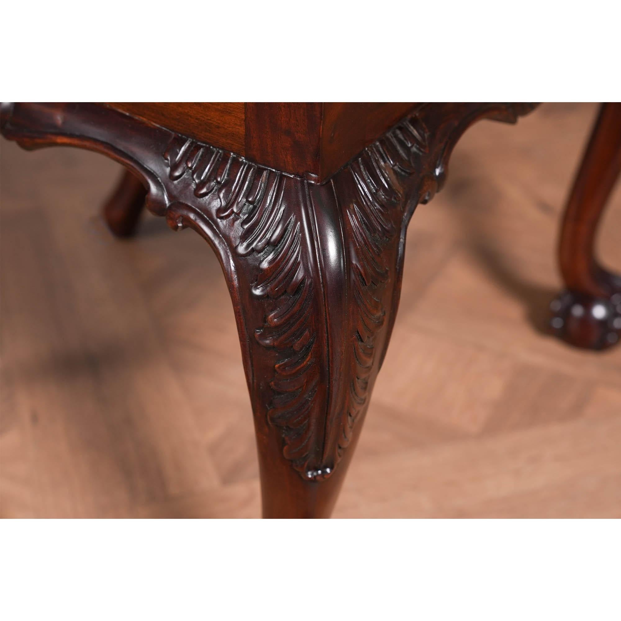 Sedie Standard Chippendale, set di dieci sedie in vendita 12