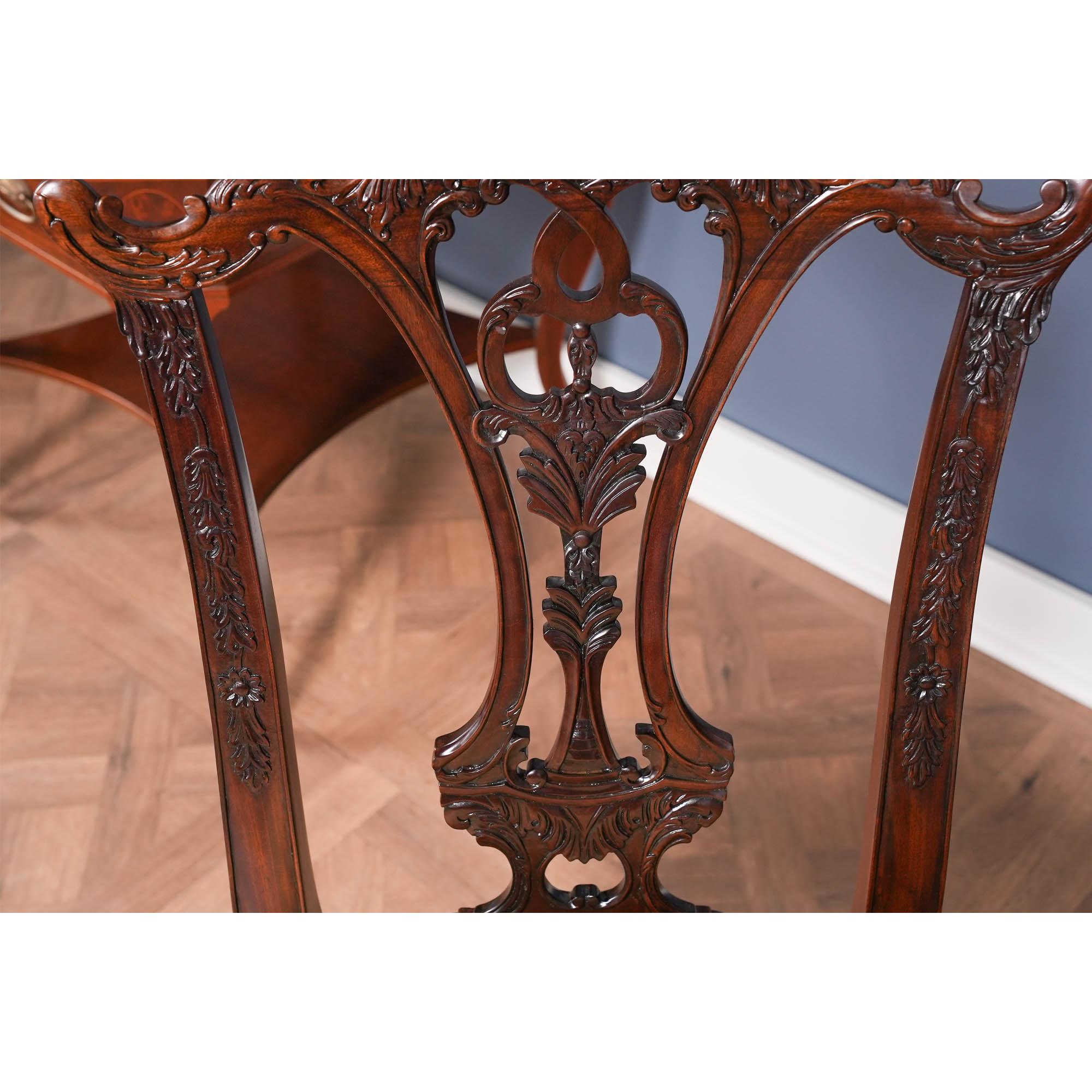 Sedie Standard Chippendale, set di dieci sedie in vendita 14