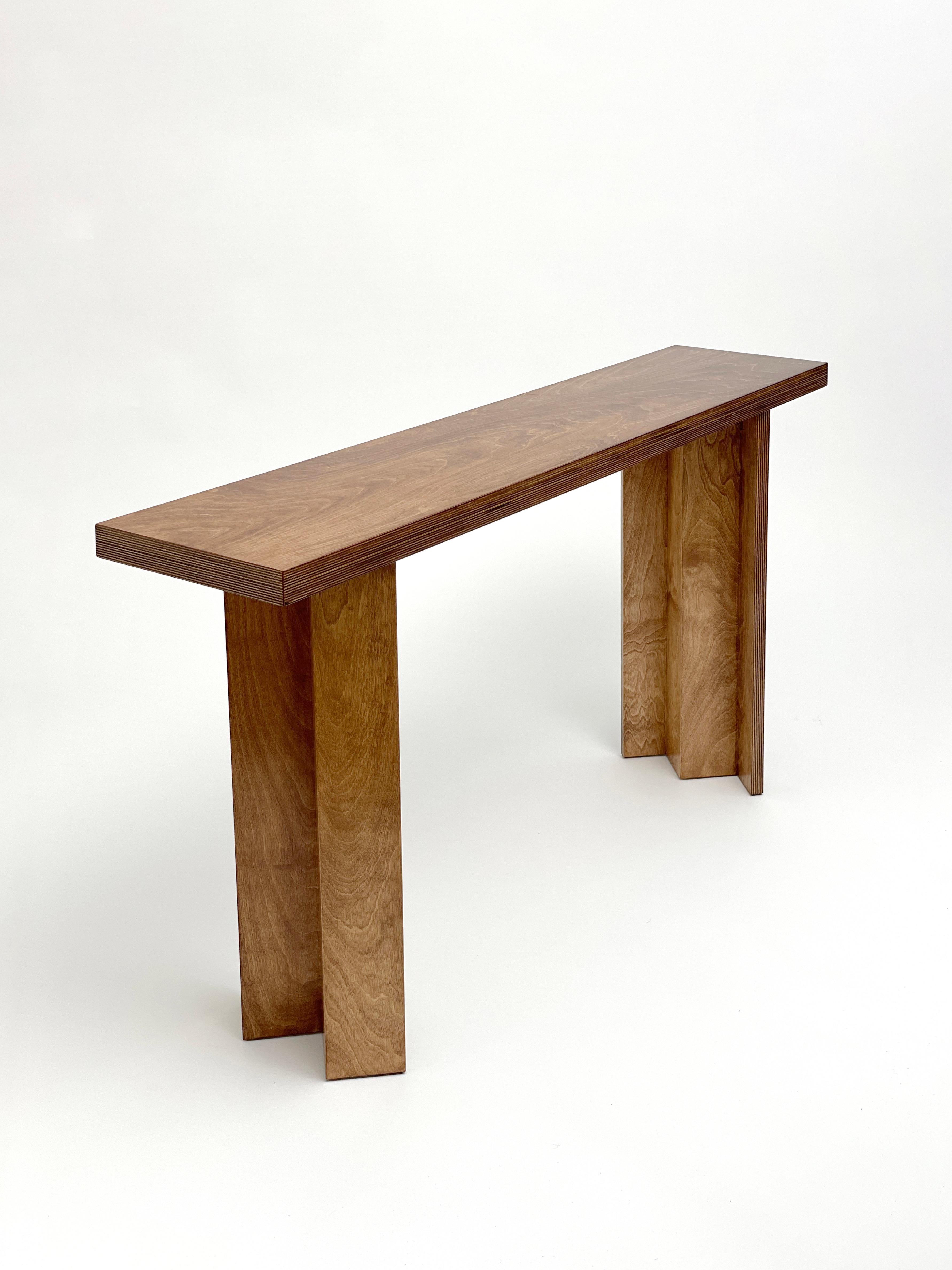 Wood Standard Console Table by Goons