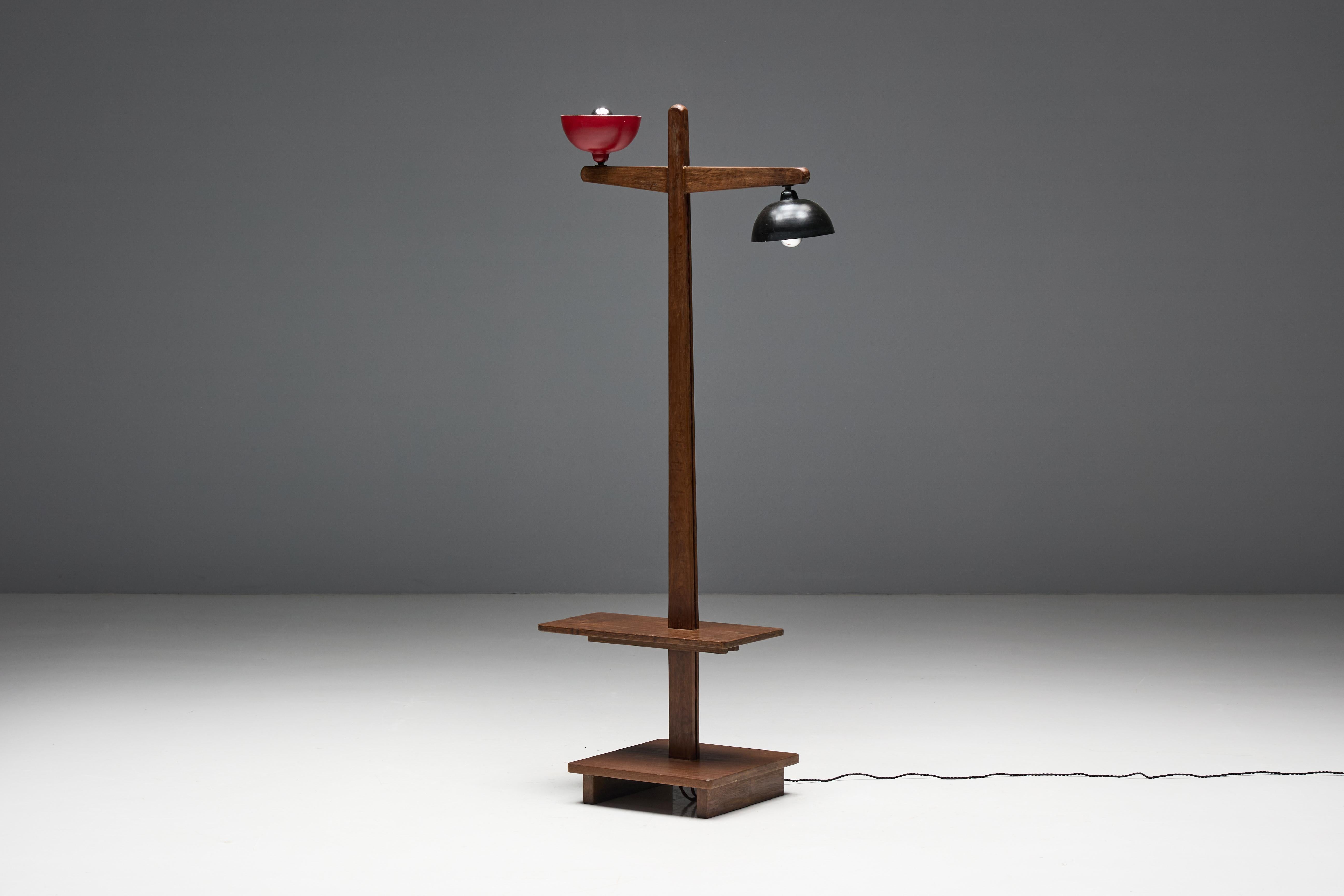 Standard Floor Lamp PJ-100101 by Pierre Jeanneret, India, 1955 5