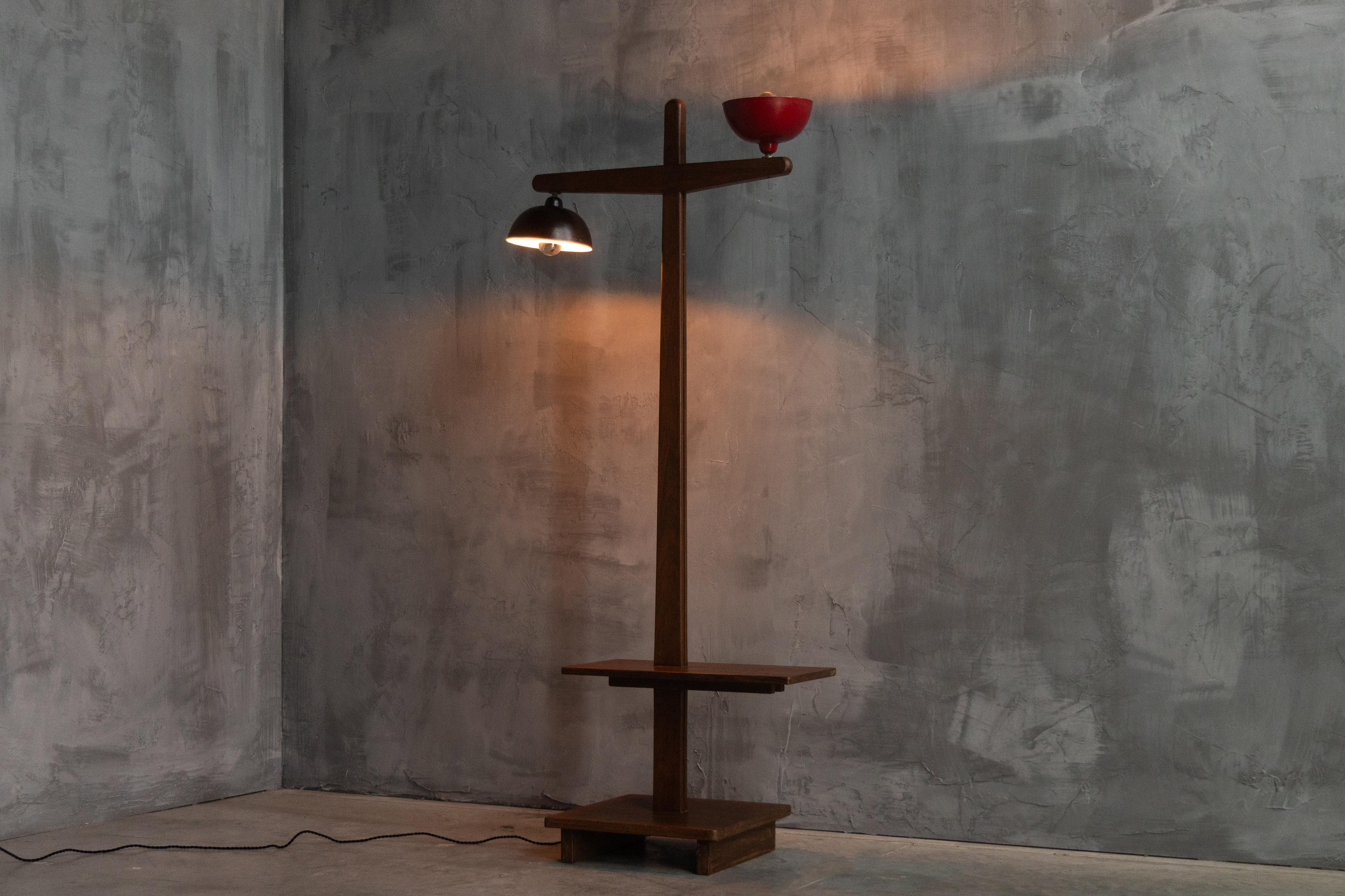 Standard Floor Lamp PJ-100101 by Pierre Jeanneret, India, 1955 8