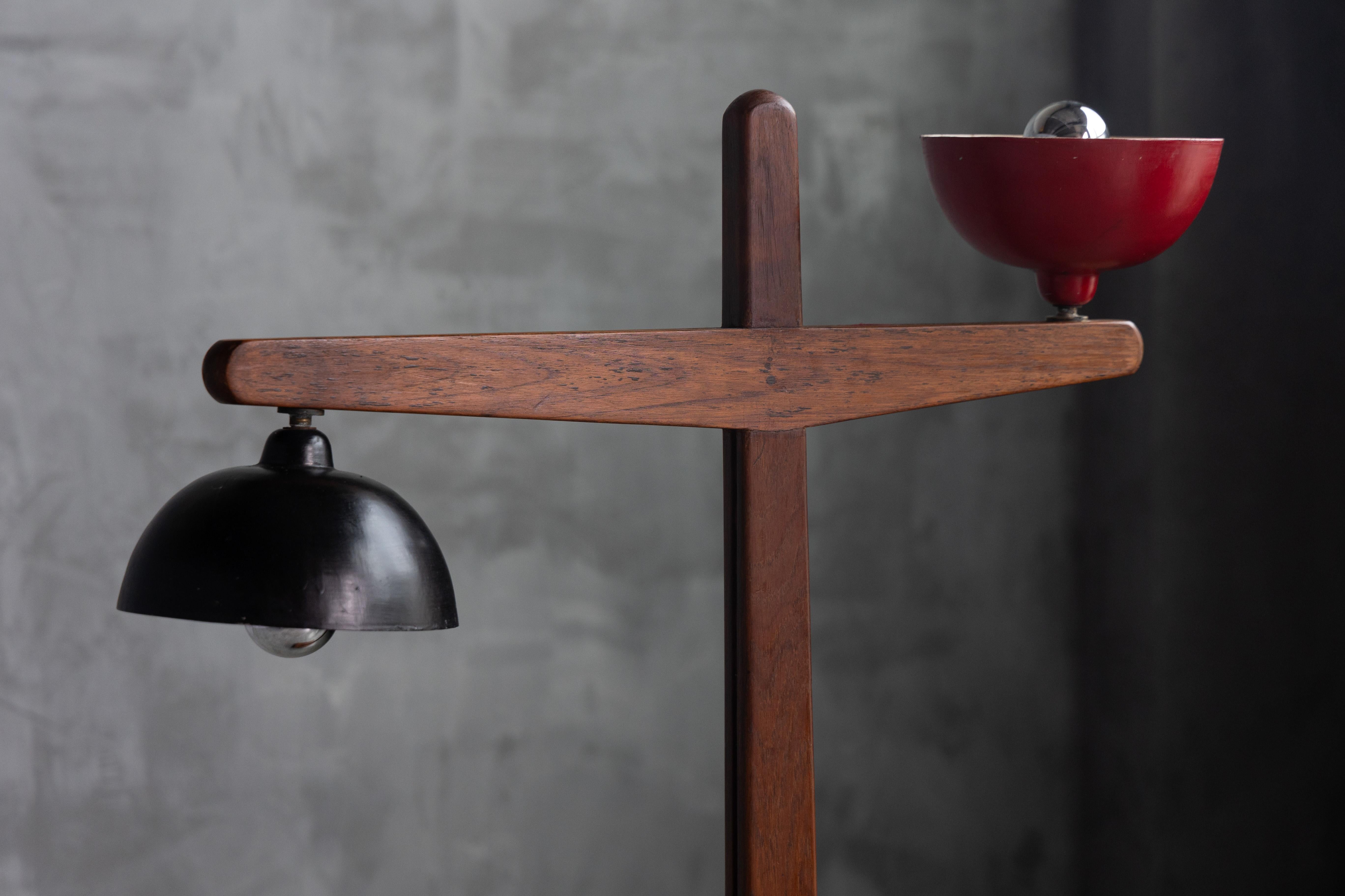 Standard Floor Lamp PJ-100101 by Pierre Jeanneret, India, 1955 12
