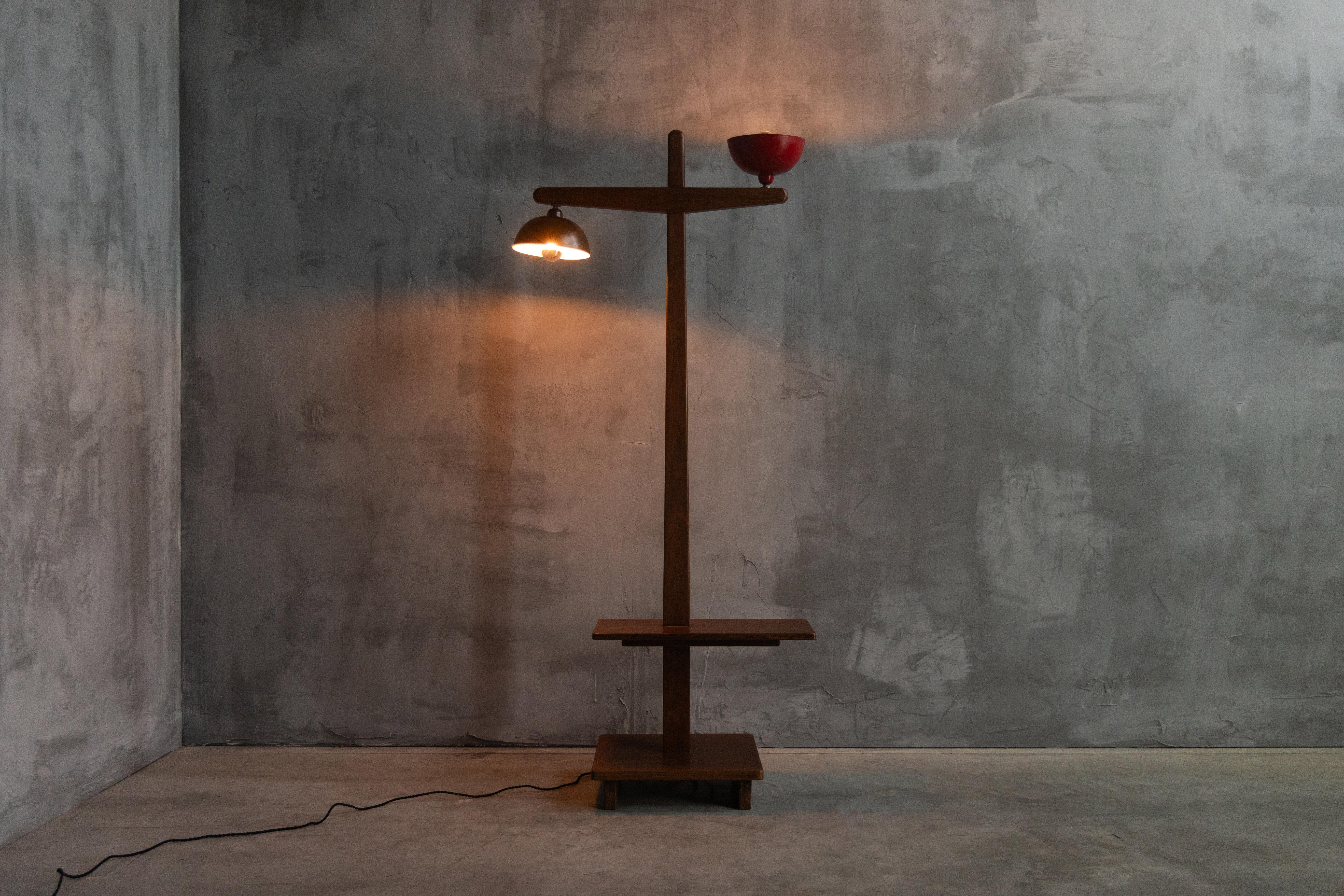Standard Floor Lamp PJ-100101 by Pierre Jeanneret, India, 1955 13