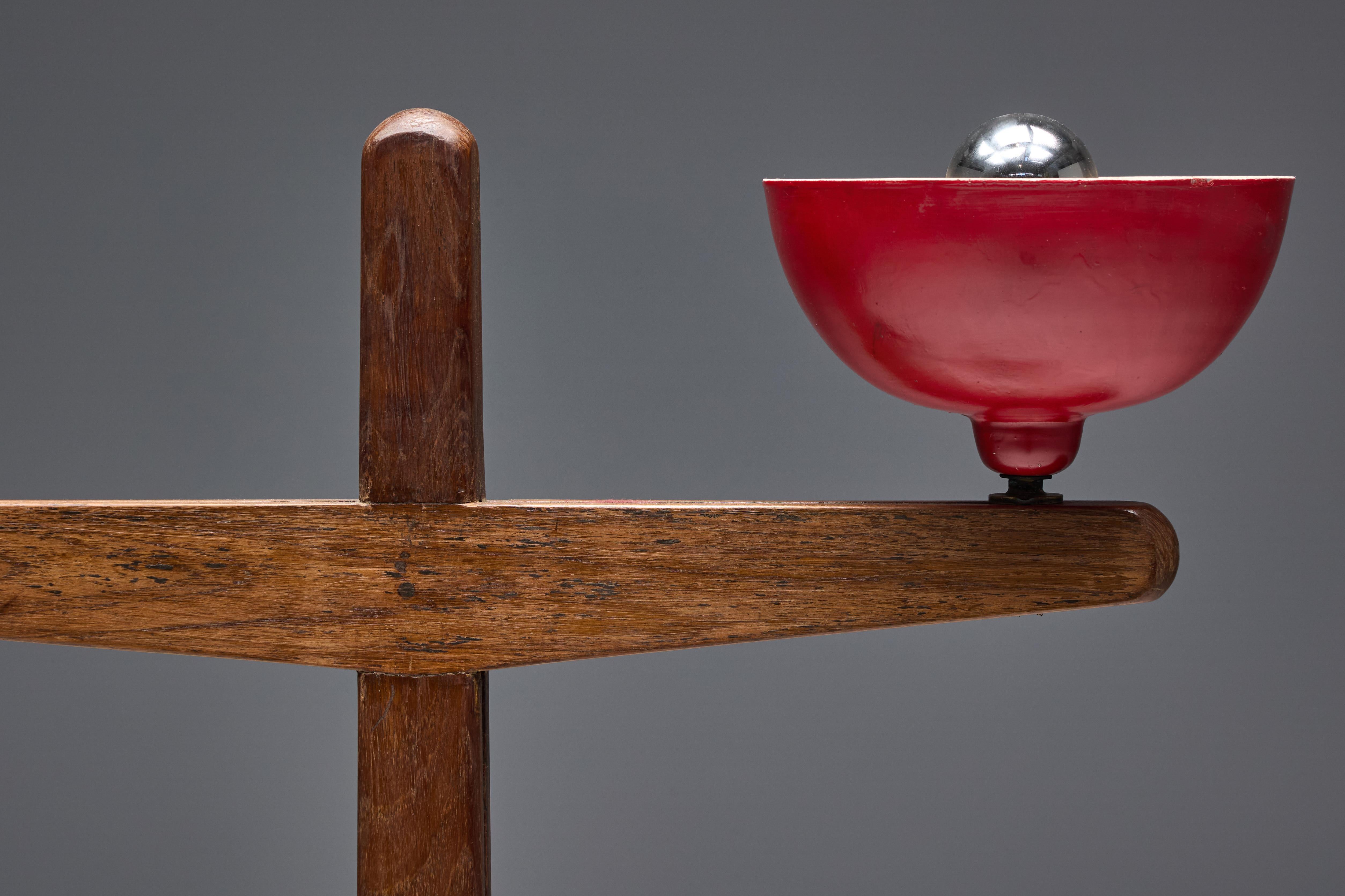 Standard Floor Lamp PJ-100101 by Pierre Jeanneret, India, 1955 In Excellent Condition In Antwerp, BE