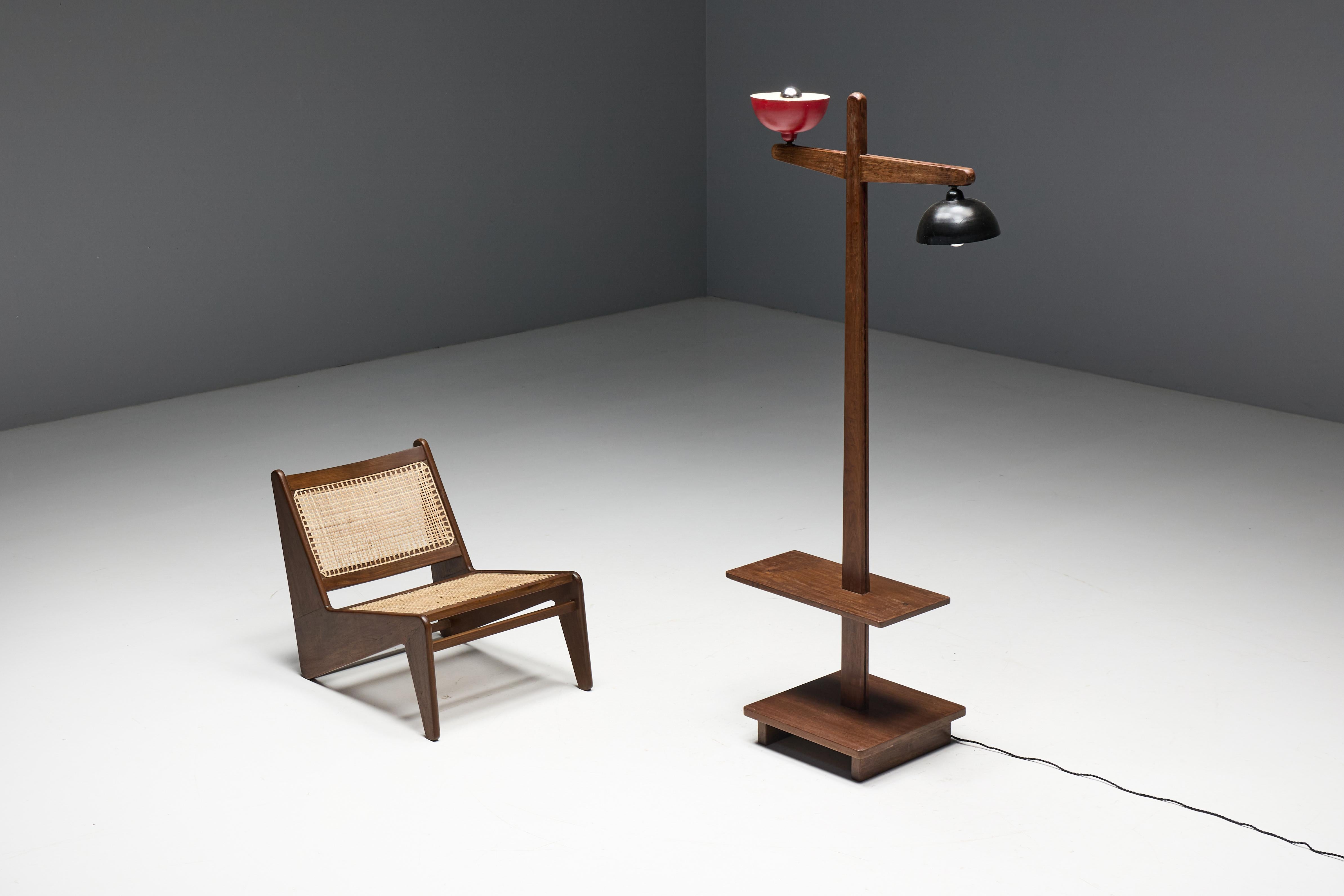 Standard Floor Lamp PJ-100101 by Pierre Jeanneret, India, 1955 1
