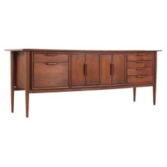 SOLD 05/28/24 Standard Furniture Mid Century Walnut Credenza