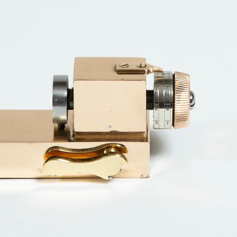 Standard Imperial Yard for Monmouth by De Grave and Co. in Case For