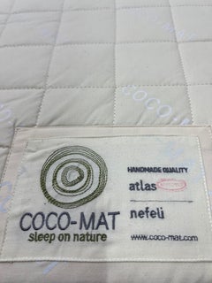 Standard King Size Ligne Roset Bed with COCO-MAT Matres by Christian Werner