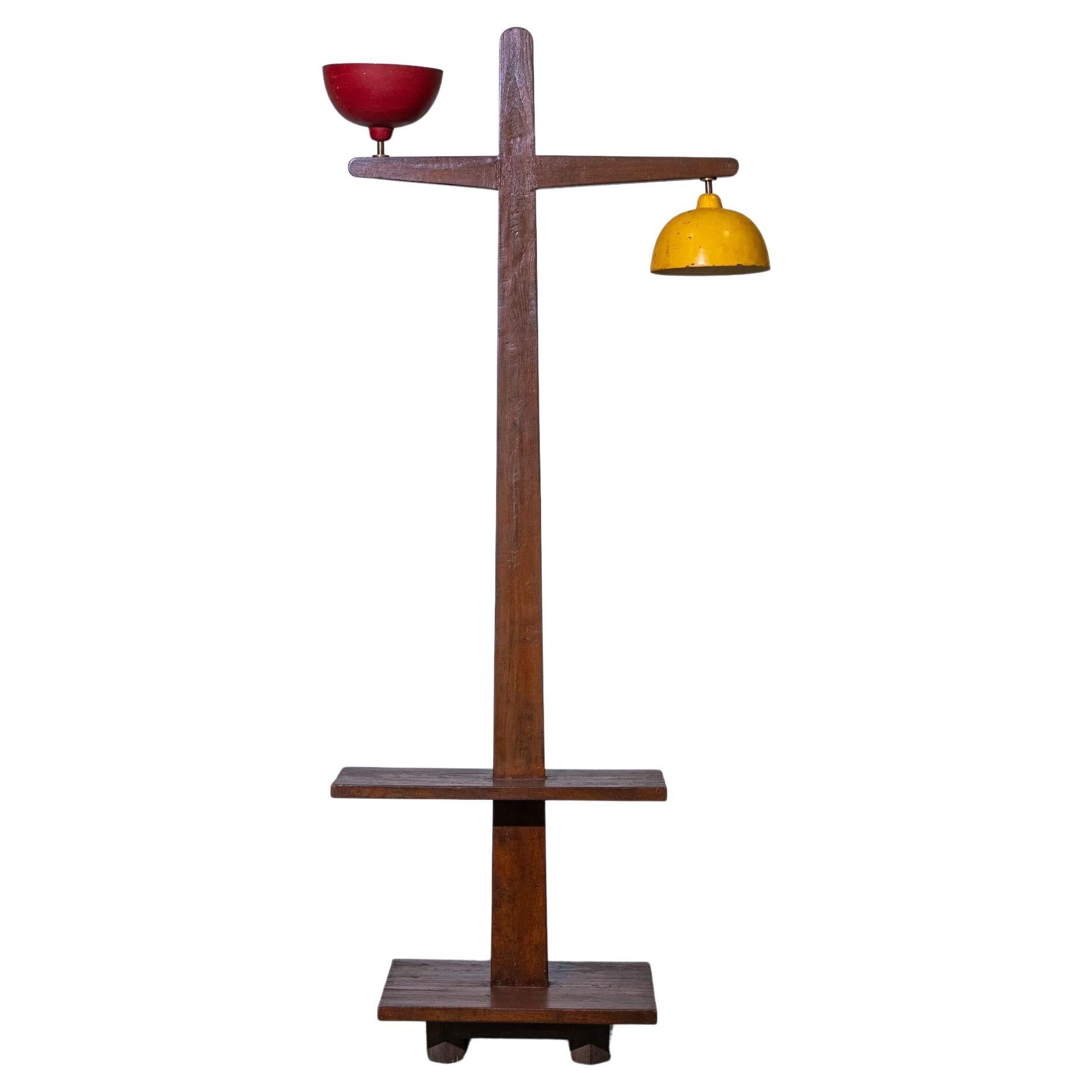 Standard Lamp by Pierre Jeanneret for Chandigarh, India, Circa 1955-56 For Sale