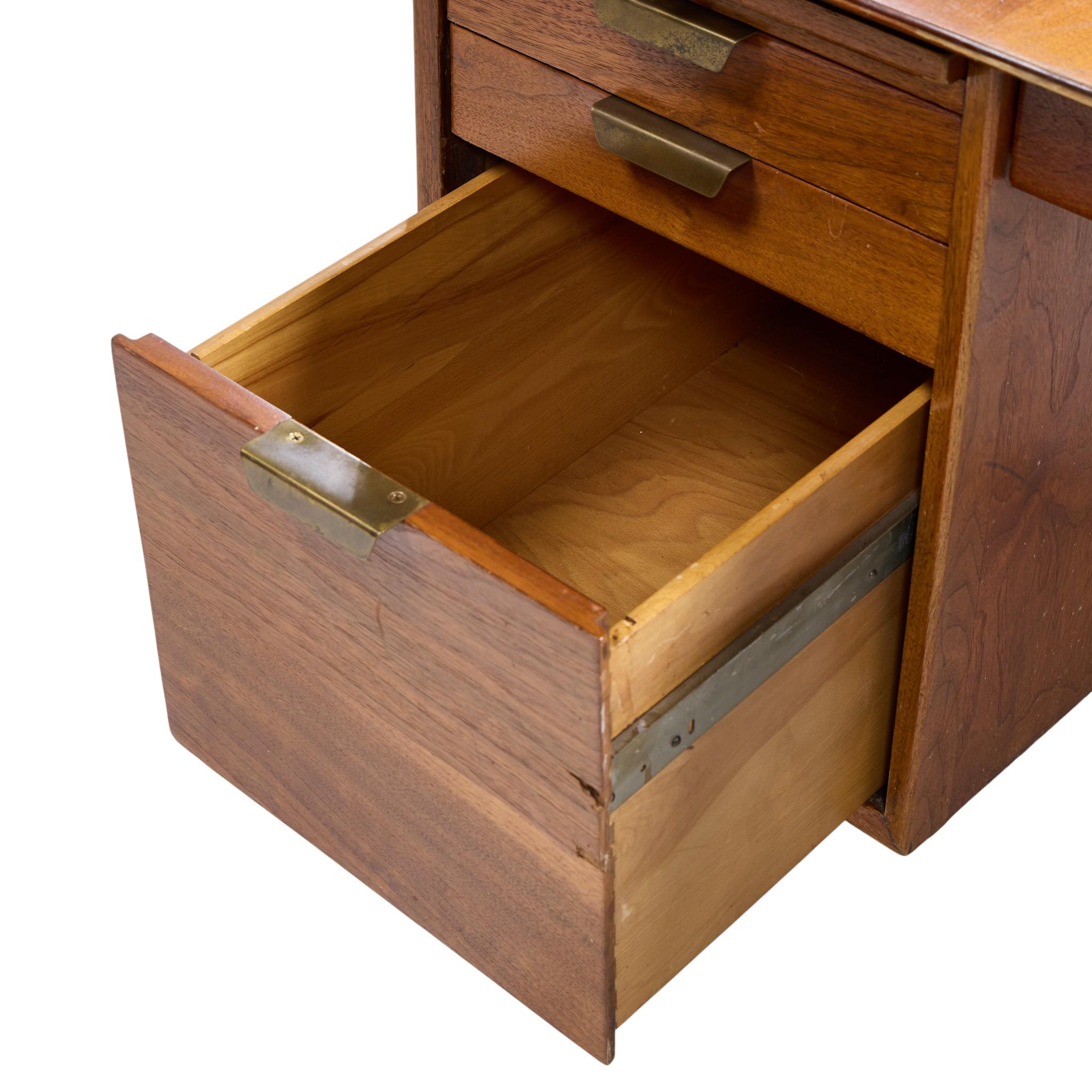 Standard Mid Century Bumerang-Schreibtisch im Angebot 4