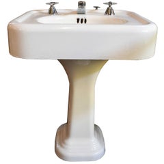 Antique "Standard" Pedestal Sink