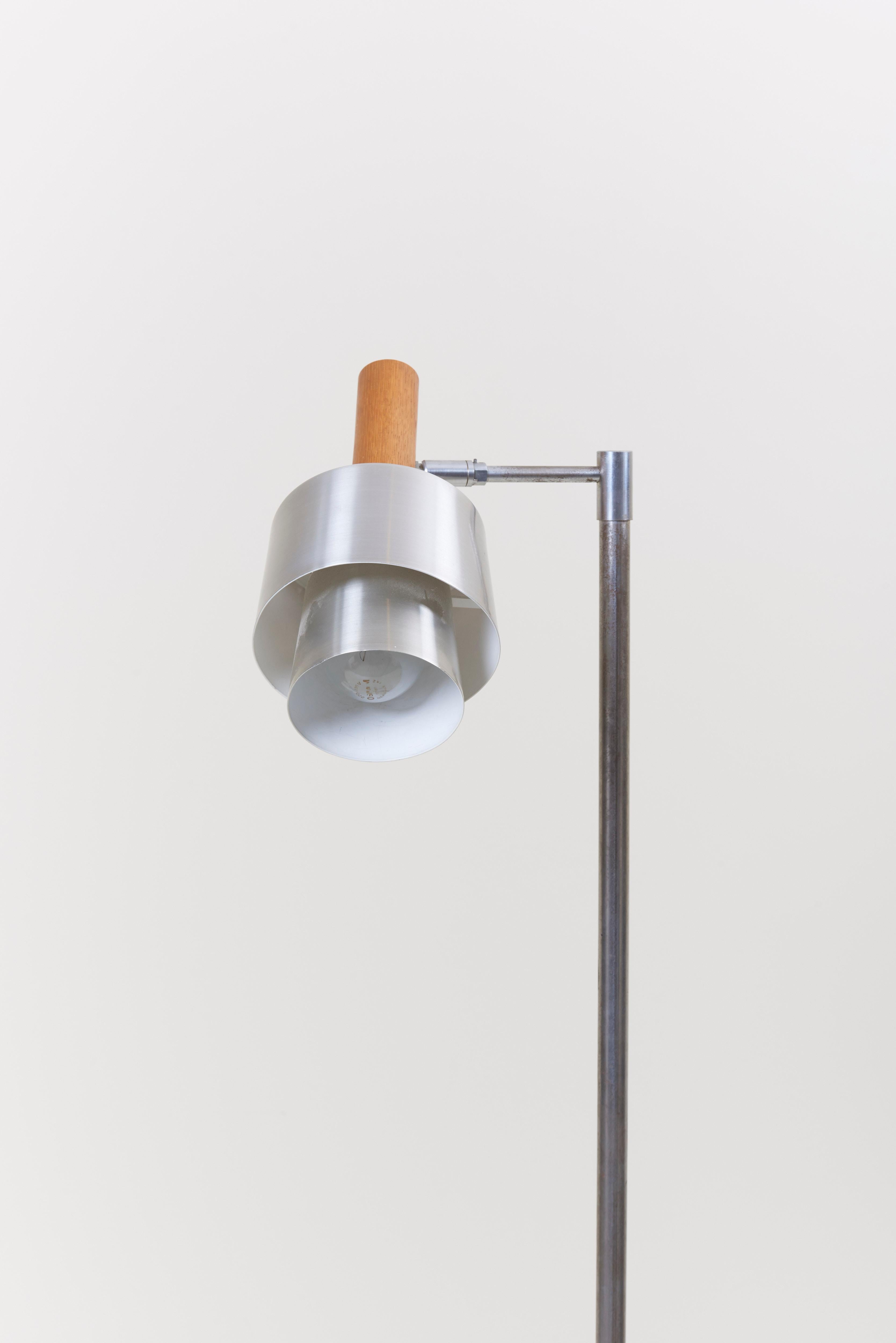 Steel Standard/ Reading Lamp by Jo Hammerborg for Fog & Mørup