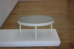 Standard Table by Jonathan Nesci in Coated Aluminum and Cast Concrete