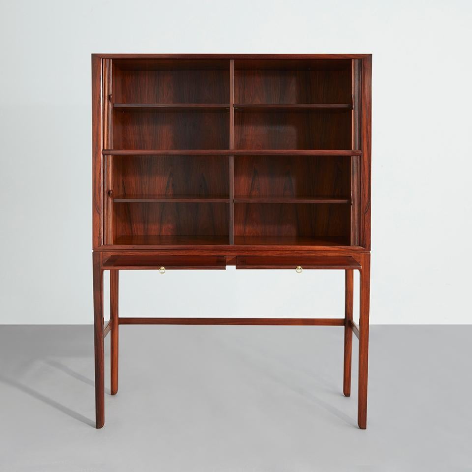 Danish Standing Cabinet by Ole Wanscher, 1960 