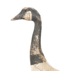 Standing Canada Goose Decoy Early 20th Century