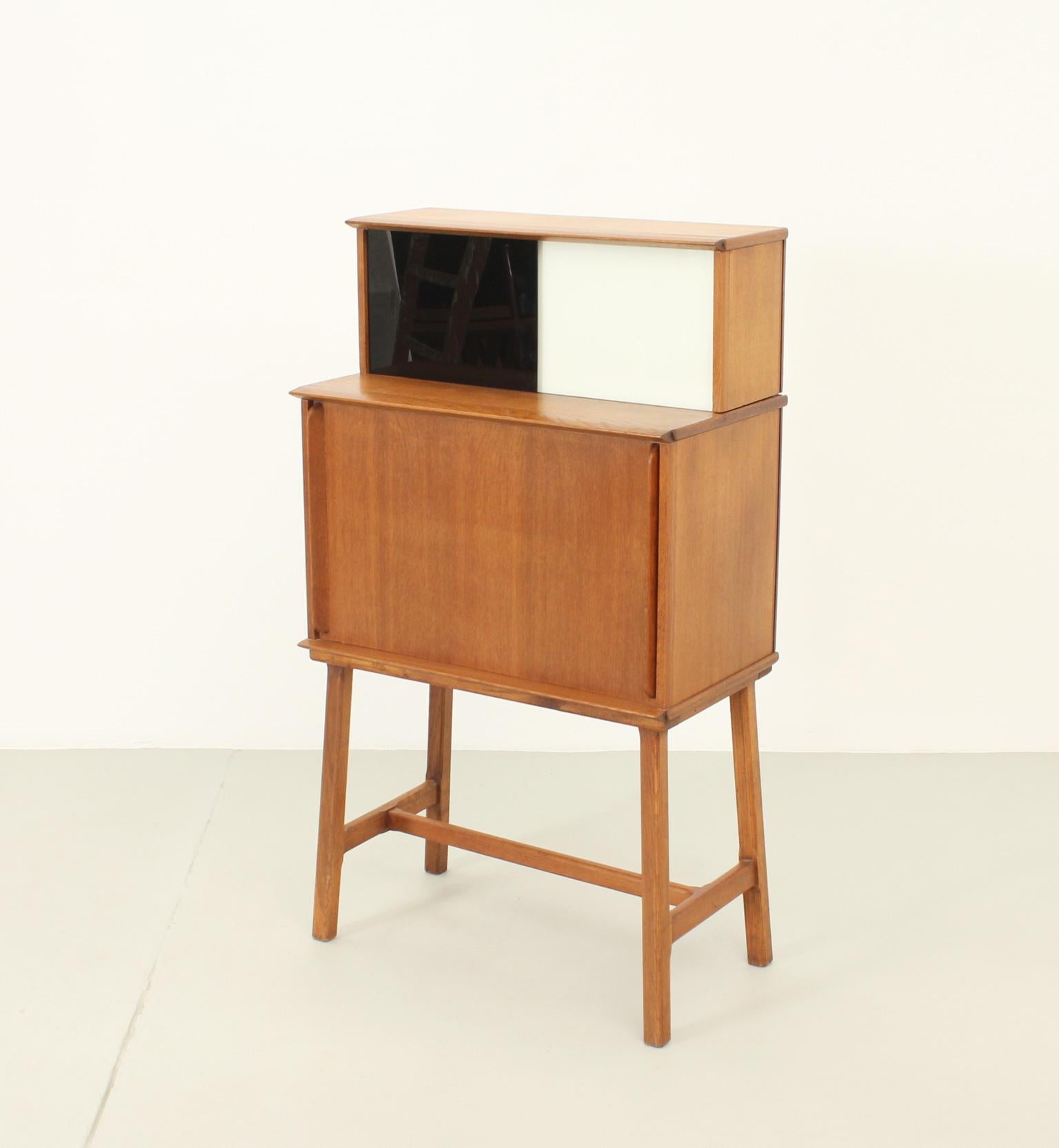 Standing Desk by Didier Rozaffy for Meubles Oscar, France, 1950's For Sale 1