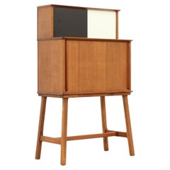 Retro Standing Desk by Didier Rozaffy for Meubles Oscar, France, 1950's