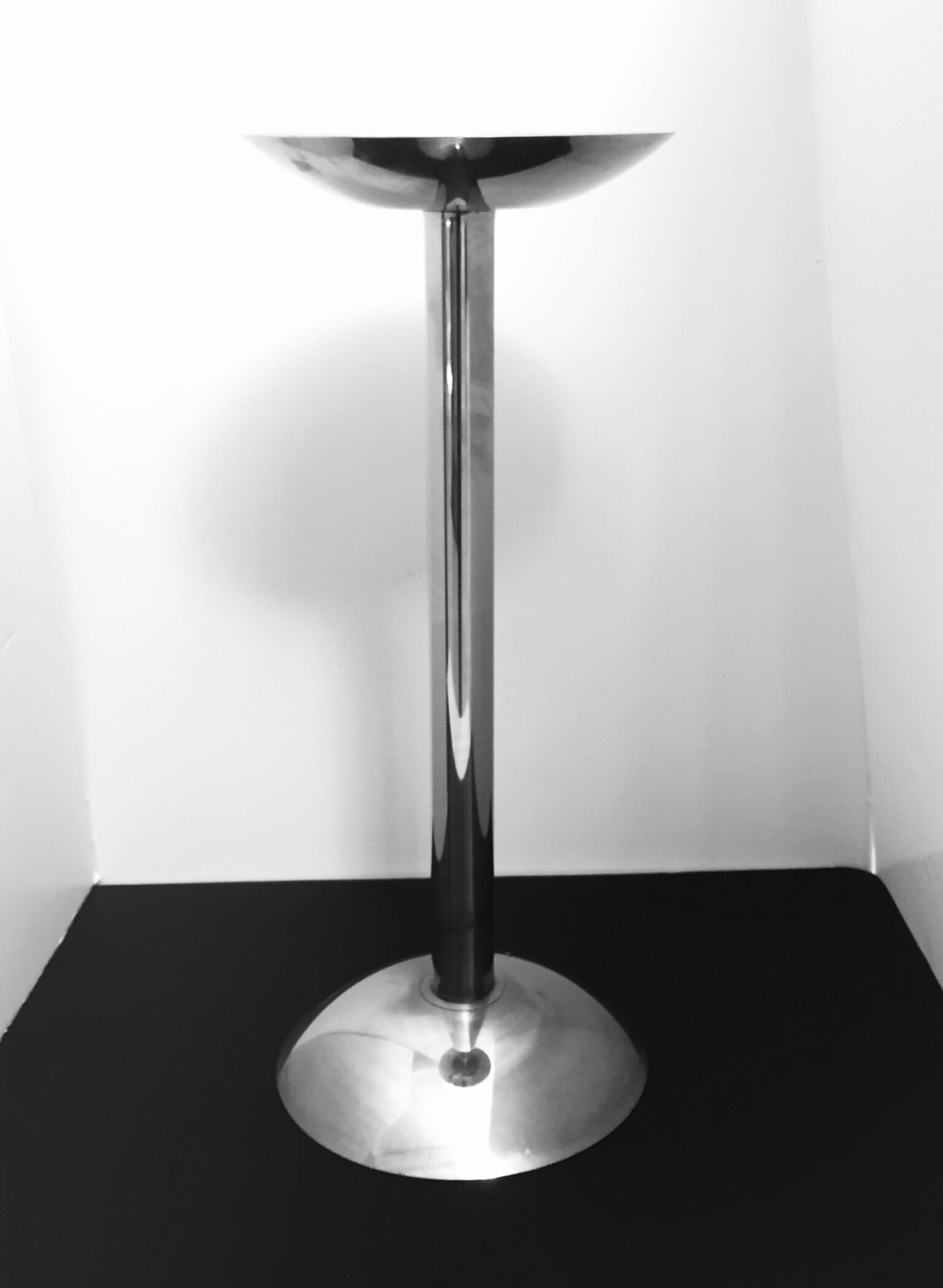 Standing Floor Metal Ashtrays in Knoll Tulip Style 2