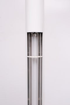 Standing Fluorescent Tube Floor Lamp, 1980s, Italy