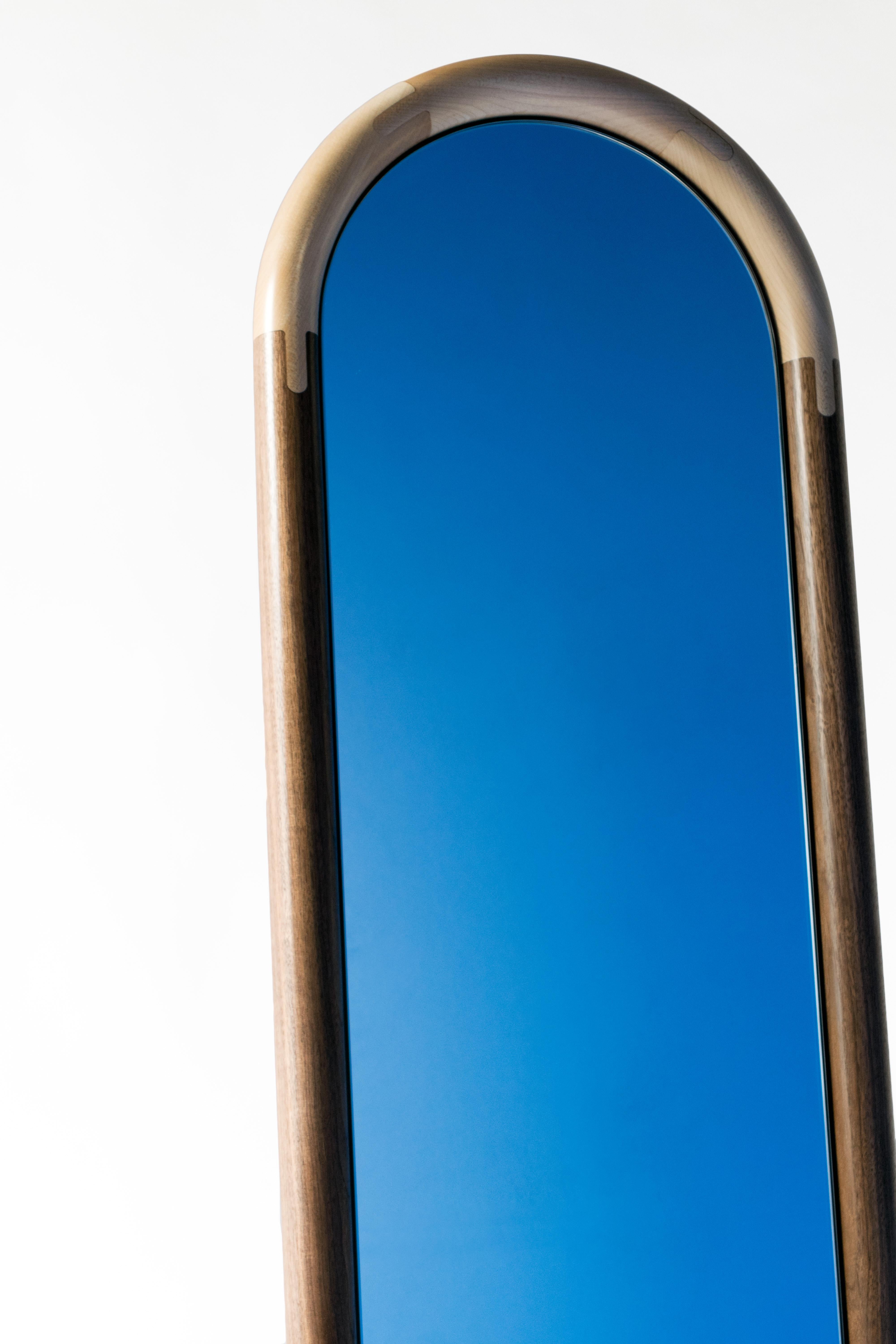 Standing Halo Mirror by Birnam Wood Studio 3