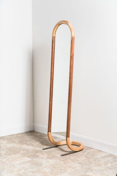 Standing Halo Mirror by Birnam Wood Studio
