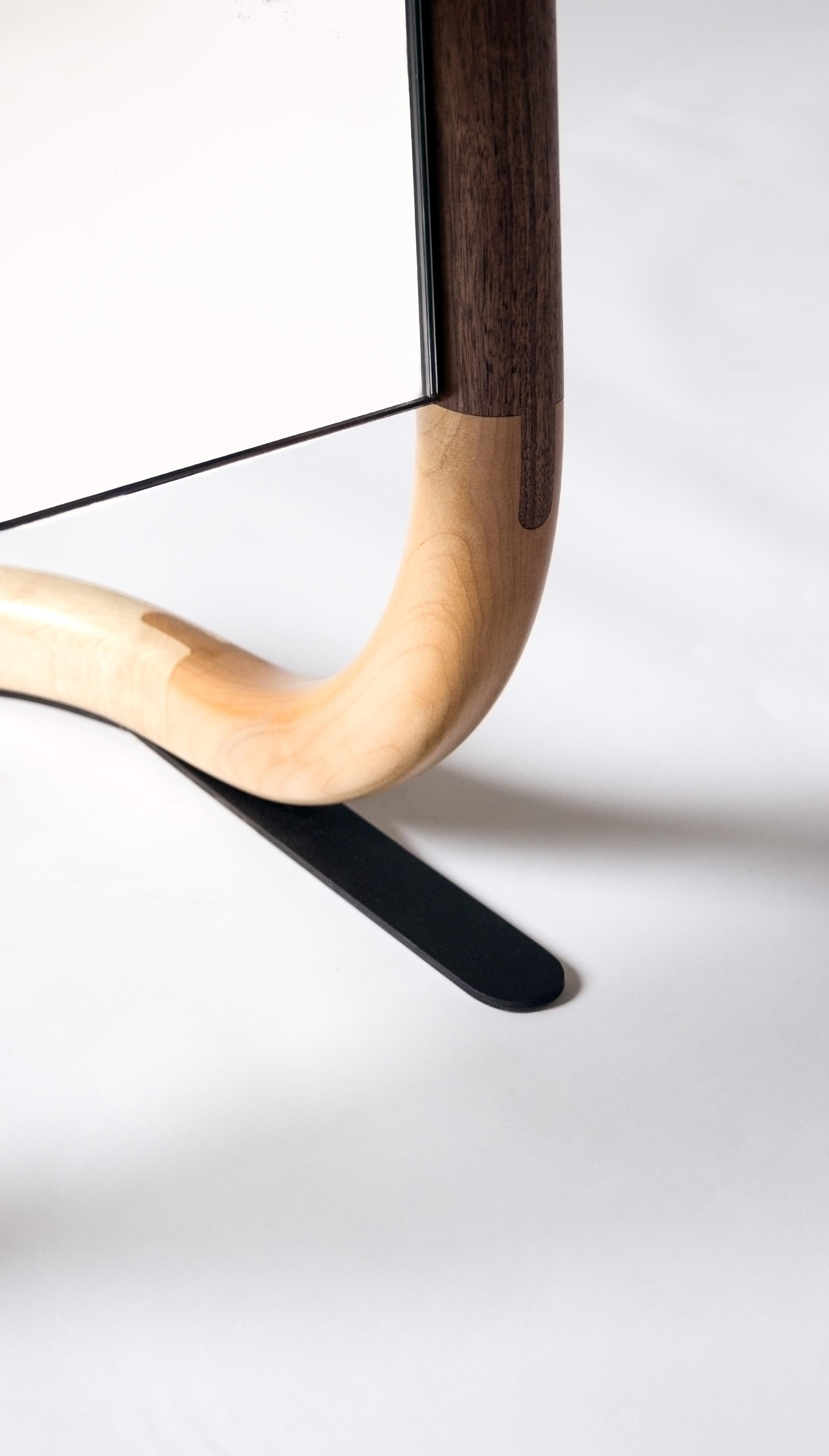 Standing Halo Mirror by Birnam Wood Studio In New Condition In Ridgewood, NY