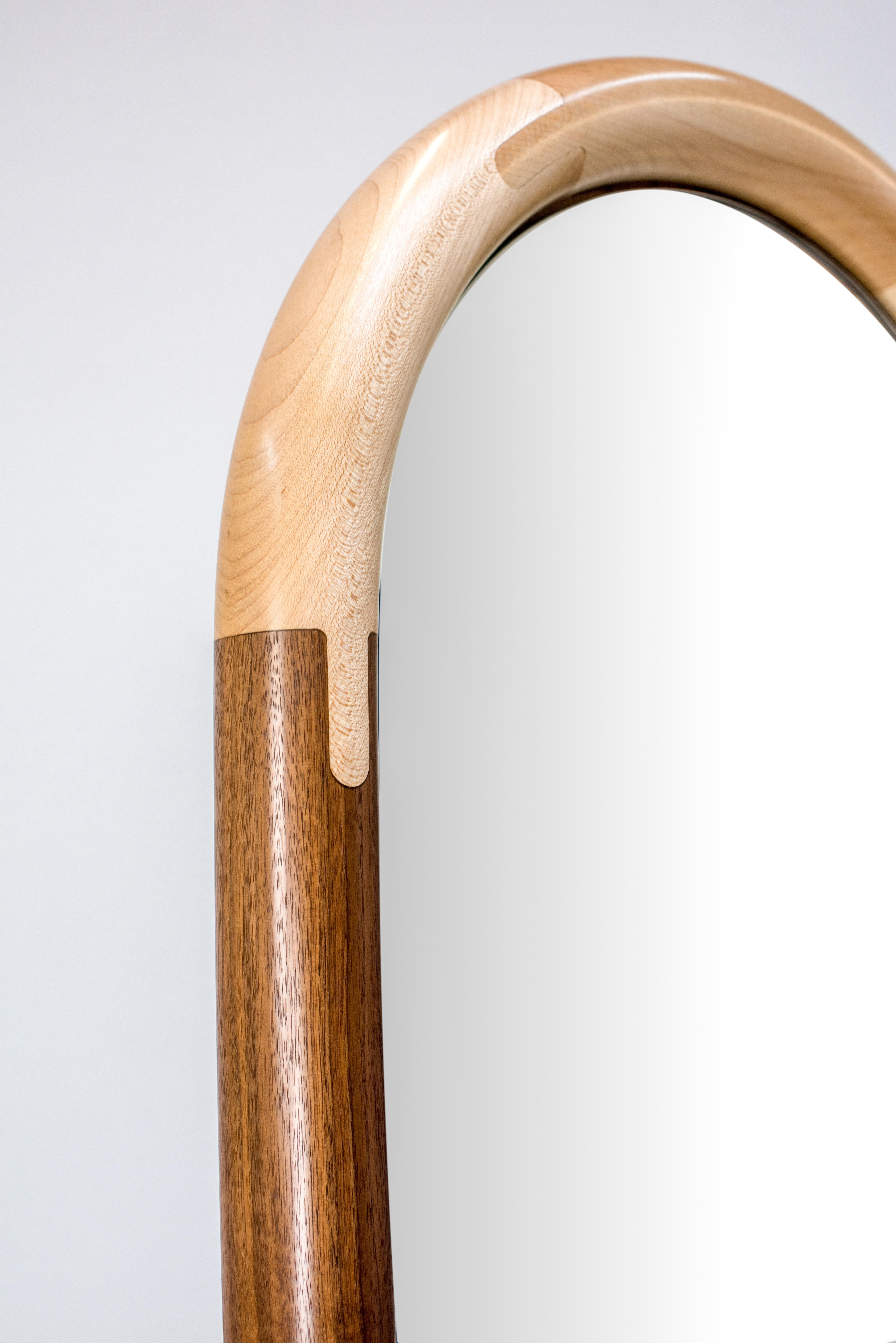 Standing Halo Mirror by Birnam Wood Studio 2