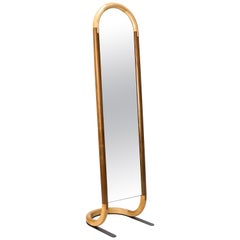 Standing Halo Mirror by Birnam Wood Studio