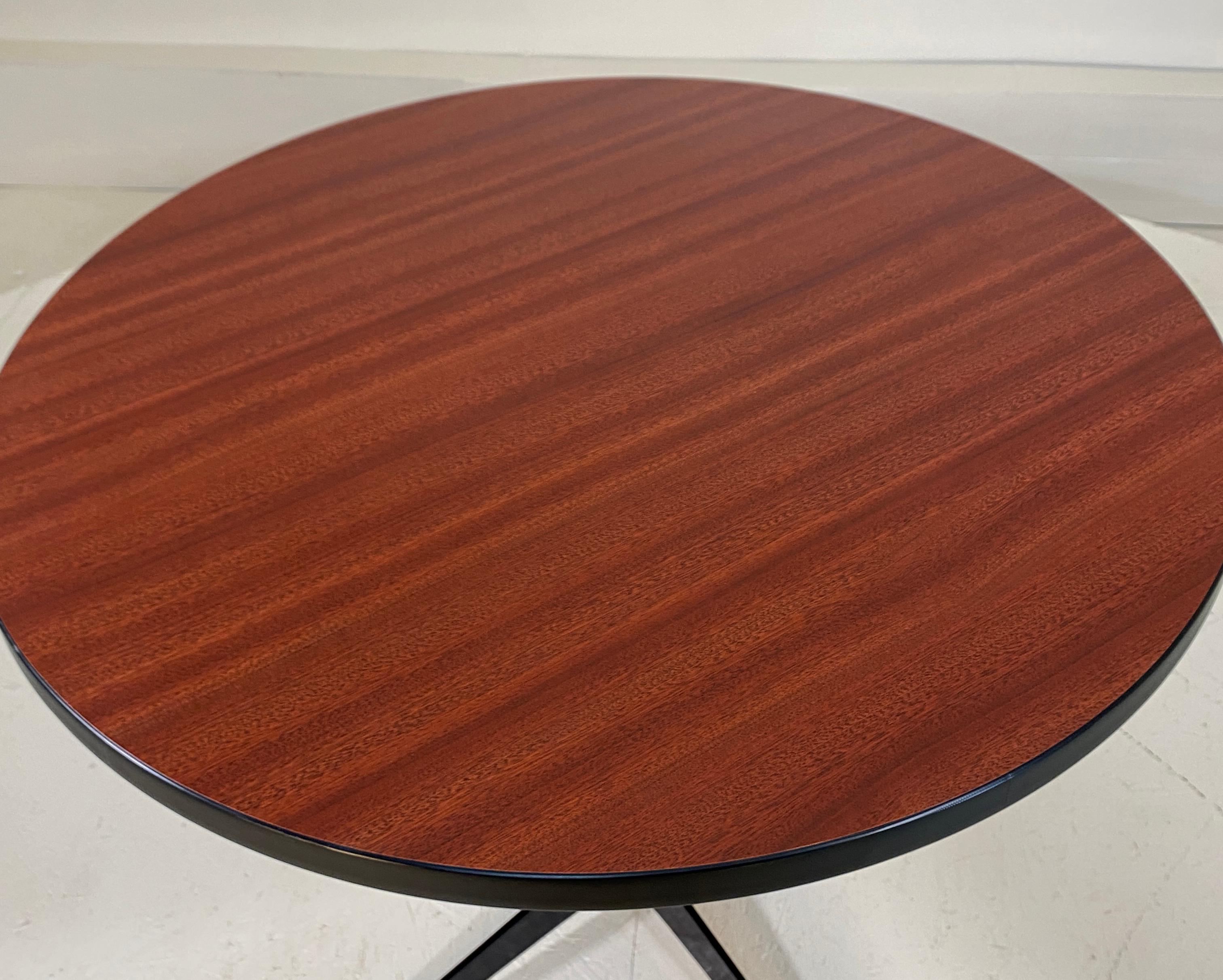 Mid-Century Modern Standing Height Herman Miller Eames Contract Base Table For Sale