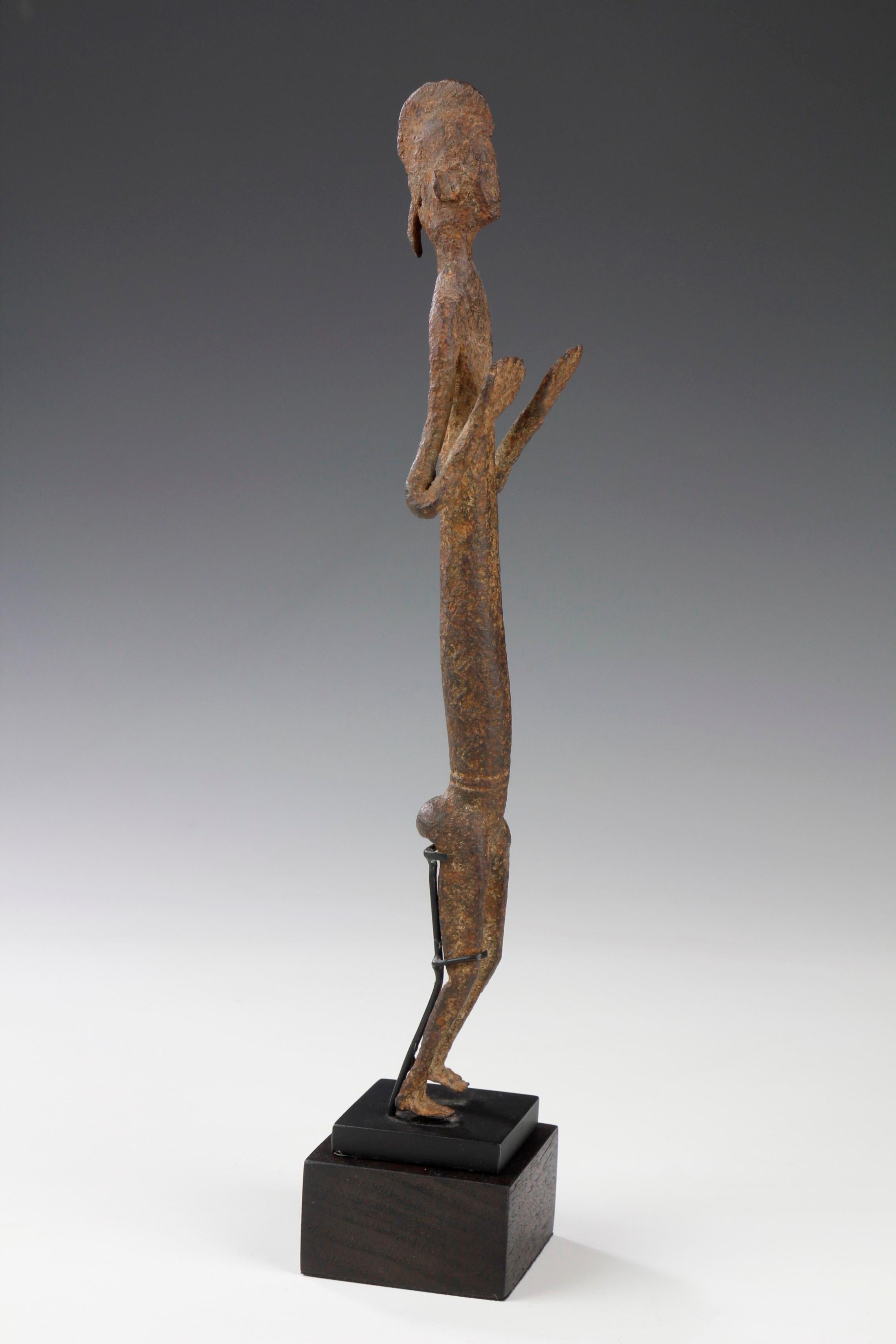 Figura di ferro in piedi. Bambara, Mali in vendita 4