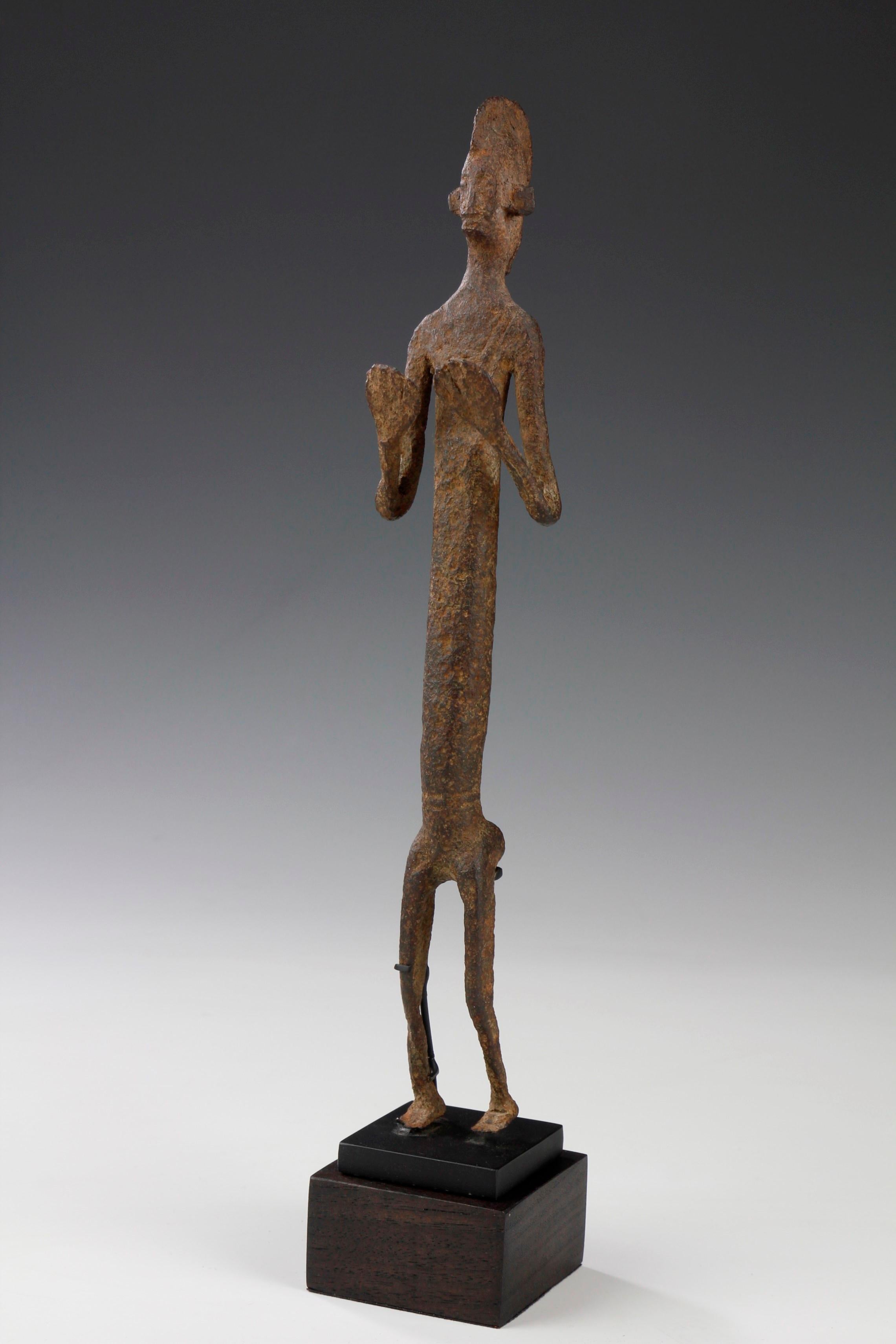 Figura di ferro in piedi. Bambara, Mali In condizioni buone in vendita a London, GB